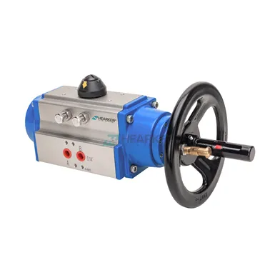 Bộ truyền động khí nén Model HPAM Có tay quay - Hearken Flow
